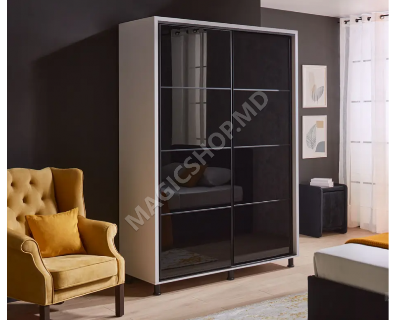 Dulap Ambianta Torino Sticla 120; 140; 160; 180; 200 cm